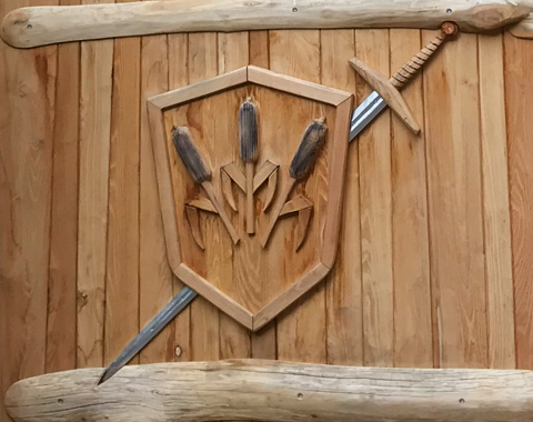 Liebevolle Details: Der Spielplatz wurde speziell für die Burg Colmberg angefertigt © LAG Region an der Romantischen Straße e. V.