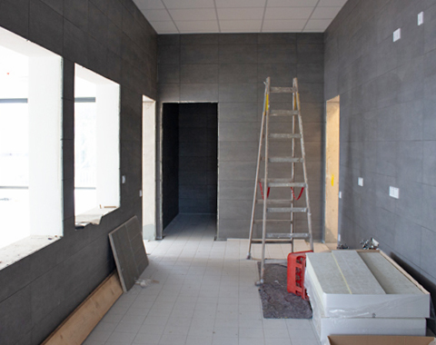 Viel Arbeit: Das Caf&eacute; Elise w&auml;hrend der Ausbauarbeiten 2023 &copy; LAG Region an der Romantischen Stra&szlig;e e. V.